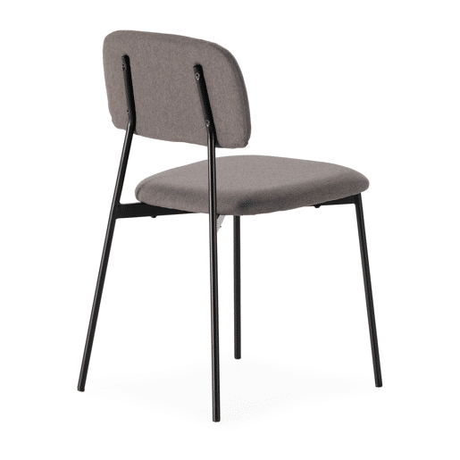 Conjunto SQUARE 1 mesa e 4 cadeiras em cerĂ¢mica e cinzento Conjunto SQUARE 1 mesa e 4 cadeiras em cerĂ¢mica e cinzento
