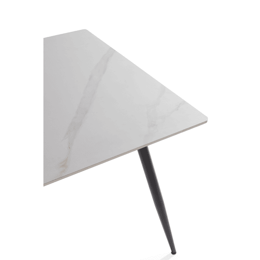 Conjunto SQUARE 1 mesa e 4 cadeiras em cerĂ¢mica e cinzento Conjunto SQUARE 1 mesa e 4 cadeiras em cerĂ¢mica e cinzento