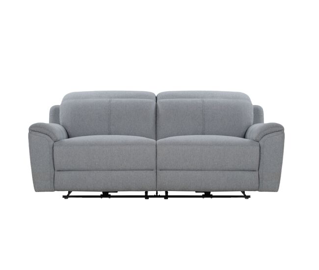 Sofá 3 plazas 2 asientos relax eléctricos JAXON color gris
