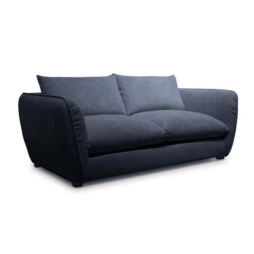 Sofá 3 lugares CLEMENCE II S cor azul Sofá 3 lugares CLEMENCE II S cor azul