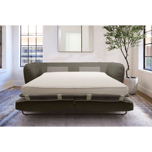 Sofá cama CLEMENCE II S cor verde
