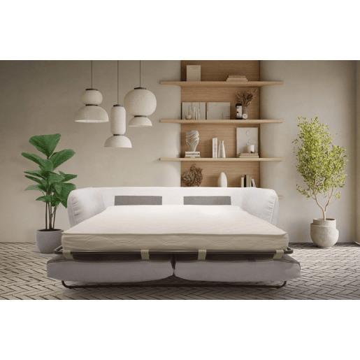 Sofá cama CLEMENCE II M cor bege Sofá cama CLEMENCE II M cor bege