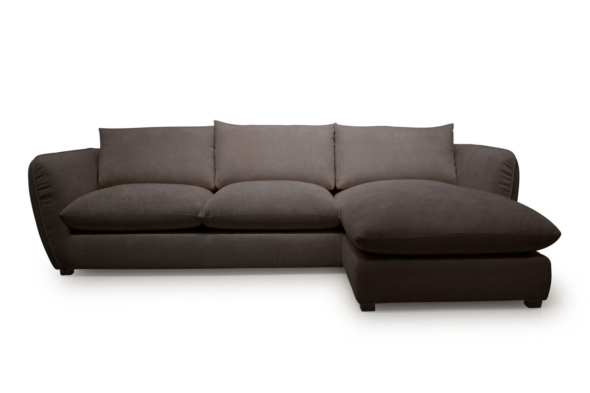 Chaise longue CLEMENCE II Marron