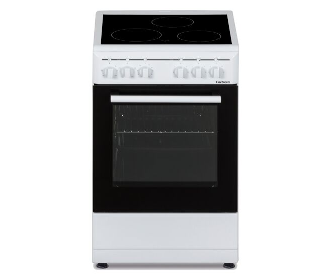 Cocina eléctrica de 3 fuegos color blanco corberó ccsf503vw