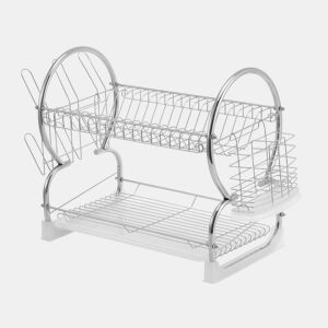 Escorredor loiça MIRO 2 níveis metal cromado marca CONFORAMA