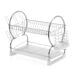 Escurreplatos 2 pisos MIRO metal cromado plata marca CONFORAMA Escurreplatos 2 pisos MIRO metal cromado plata marca CONFORAMA Plateado