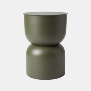 Mini mesa auxiliar PAUL 45cm verde marca ECOANYA