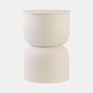 Mini mesa auxiliar PAUL 45cm branco marca ECOANYA