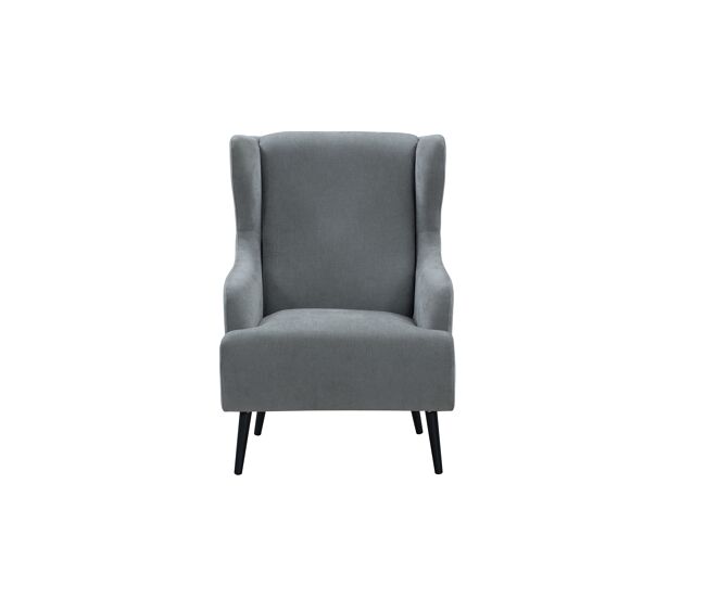 Sillón decorativo stan color gris