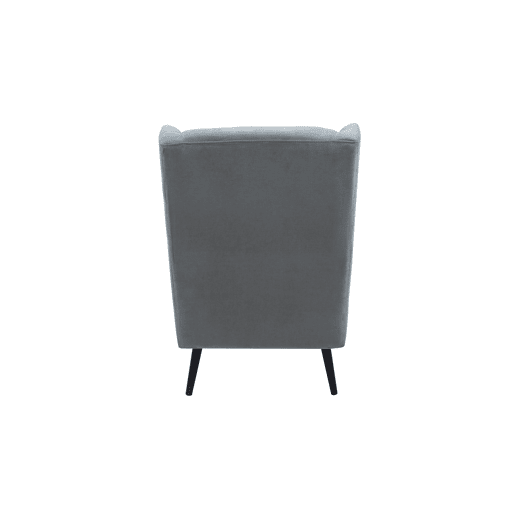 Cadeirão decorativo STAN cor cinza Cadeirão decorativo STAN cor cinza