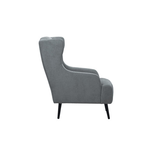 Cadeirão decorativo STAN cor cinza Cadeirão decorativo STAN cor cinza