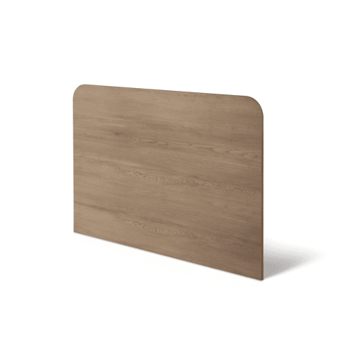 Cabeceira de cama em madeira 160x110x2,2cm nogueira MOMA SONNALIS