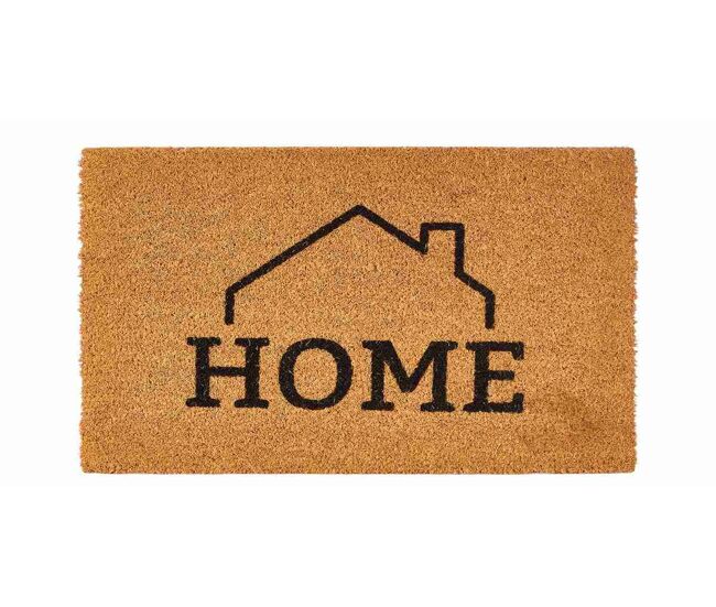 Felpudo fibra de coco 60x40cm home - conforama