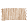 Tapete YUTE 70x140cm branco natural