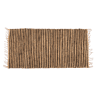 Tapete YUTE 70x140cm preto natural