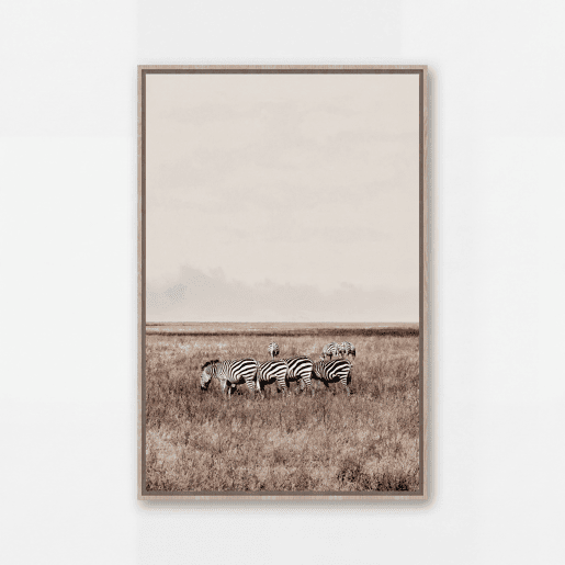 Quadro TRIBU ZEBRAS 50x70cm marca CONFORAMA