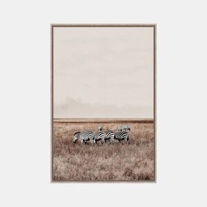 Quadro TRIBU ZEBRAS 50x70cm marca CONFORAMA