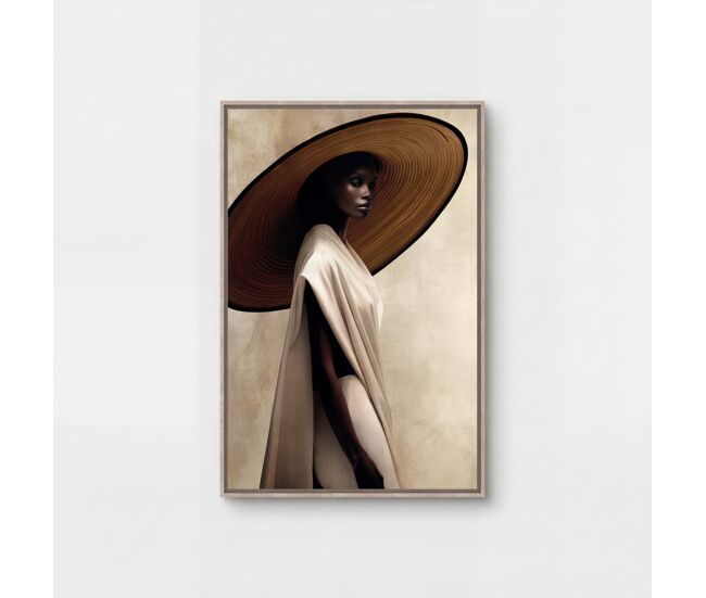Canvas elegancia oscura 60x90cm marca conforama - conforama