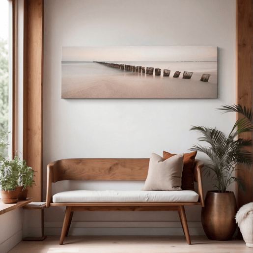 Quadro MUELLE SERENO 50x150cm marca CONFORAMA Quadro MUELLE SERENO 50x150cm marca CONFORAMA