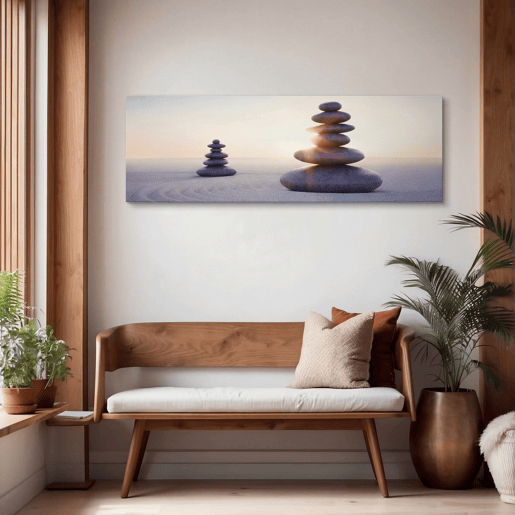 Quadro CALMA ZEN 50x150cm marca CONFORAMA