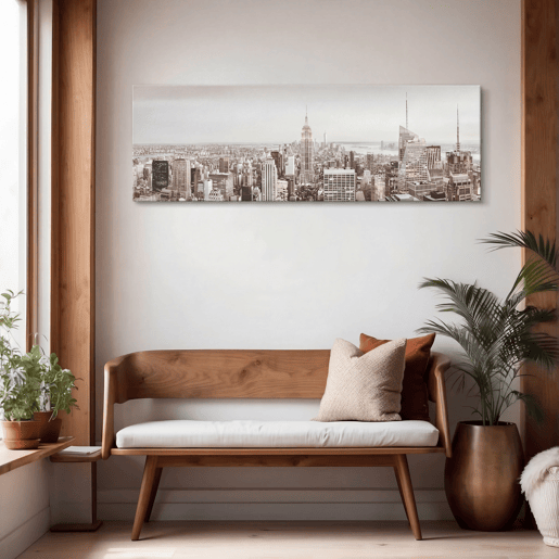 Quadro NY SKYLINE 50x150cm marca CONFORAMA Quadro NY SKYLINE 50x150cm marca CONFORAMA