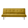 Sofá cama 3 lugares BOWY cor amarelo