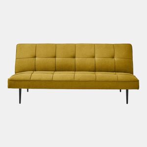 Sofá cama 3 lugares BOWY cor amarelo