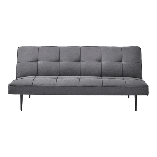 Sofá cama 3 lugares BOWY cor cinza