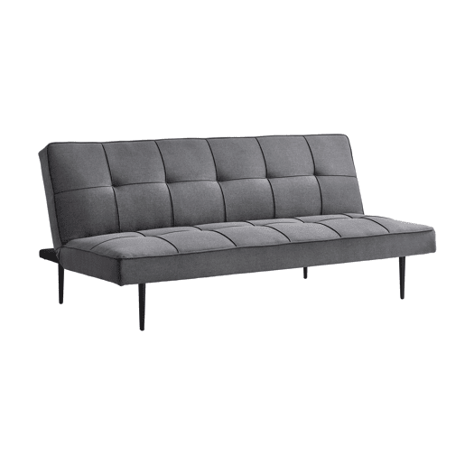 Sofá cama 3 lugares BOWY cor cinza
