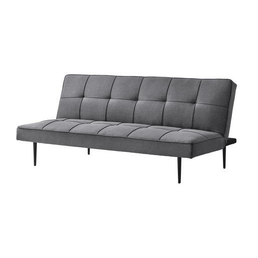 Sofá cama 3 lugares BOWY cor cinza