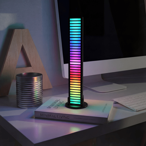 Candeeiro de mesa MUSIC TOUCH led 5W 22cm marca CONFORAMA