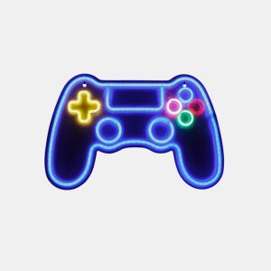 Aplique CONTROLLER NEON XL led RGB 6W 27cm marca CONFORAMA