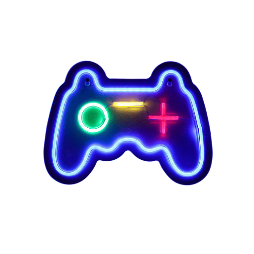 Aplique CONTROLLER NEON L led RGB 5W 22cm marca CONFORAMA