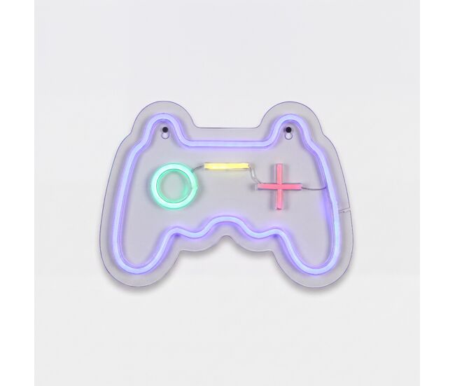 Aplique controller neon l led rgb 5w 22cm marca conforama - conforama