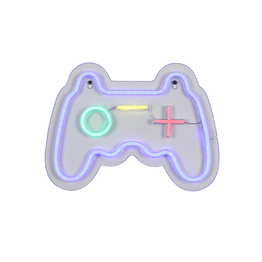 Aplique CONTROLLER NEON L led RGB 5W 22cm marca CONFORAMA