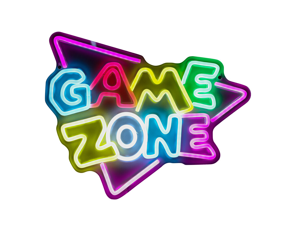 Aplique GAME ZONE led RGB 8w 39cm marca CONFORAMA