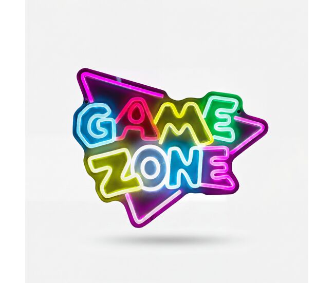 Aplique game zone led rgb 8w 39cm marca conforama - conforama