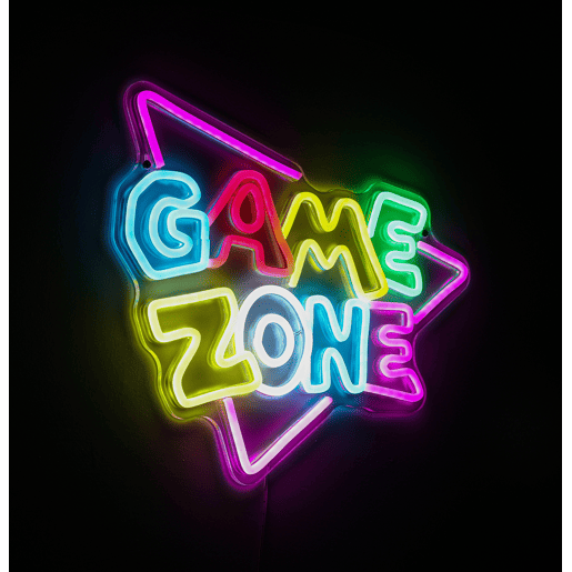Aplique GAME ZONE led RGB 8W 39cm marca CONFORAMA