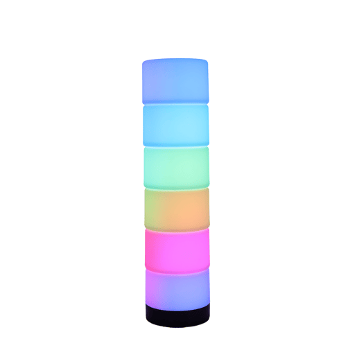 Candeeiro de mesa RAINBOW led RGB 4,2W 39cm marca CONFORAMA