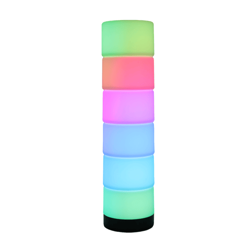 Candeeiro de mesa RAINBOW led RGB 4,2W 39cm marca CONFORAMA
