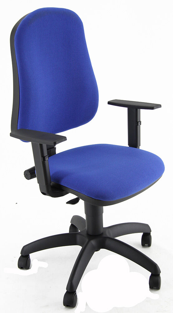 Silla de oficina unisit cp simpel color azul