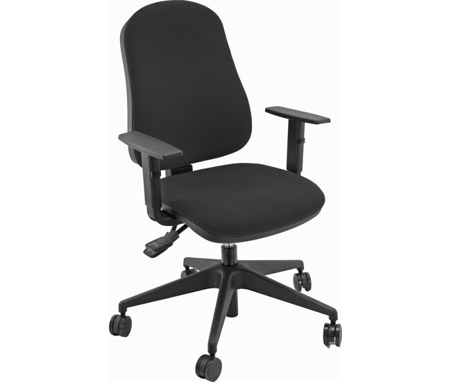 Silla de oficina unisit sincro simpel color negro
