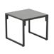 Set de jardín DOMINICA con 2 sillones y mesa Set de jardín DOMINICA con 2 sillones y mesa Gris