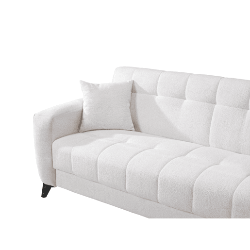 Sofá cama 3 lugares HERMES II cor branco