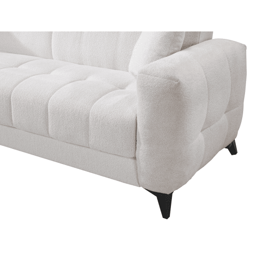 Sofá cama 3 lugares HERMES II cor branco