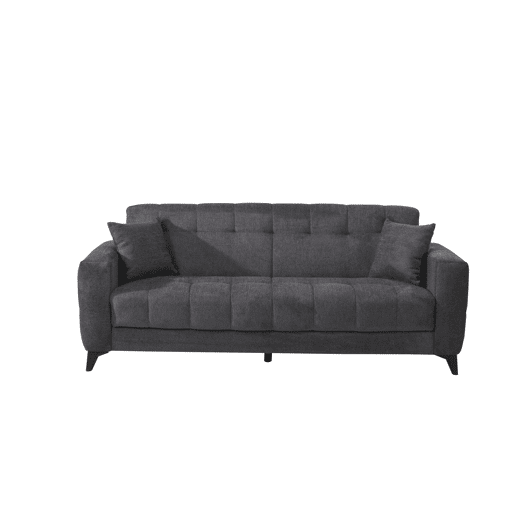 Sofá cama 3 lugares HERMES II cor antracite