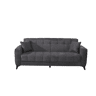 Sofá cama 3 lugares HERMES II cor antracite