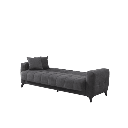 Sofá cama 3 lugares HERMES II cor antracite