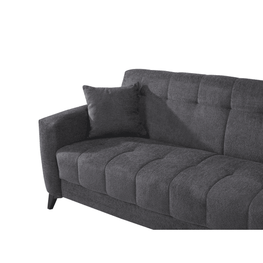 Sofá cama 3 lugares HERMES II cor antracite