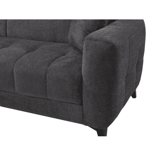 Sofá cama 3 lugares HERMES II cor antracite